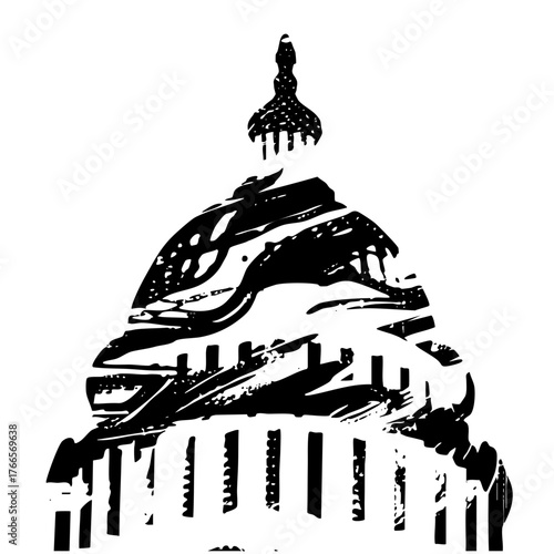 Capitol Building Illustrates Power in Washington