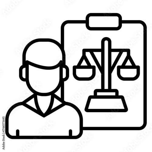 Legal Adviser Icon