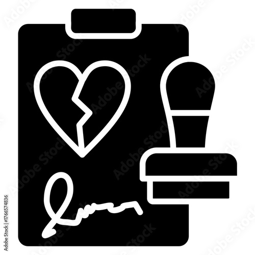 Divorce Approved Document Icon 
