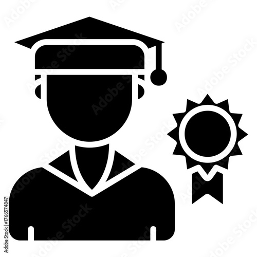 Graduating Student Icon