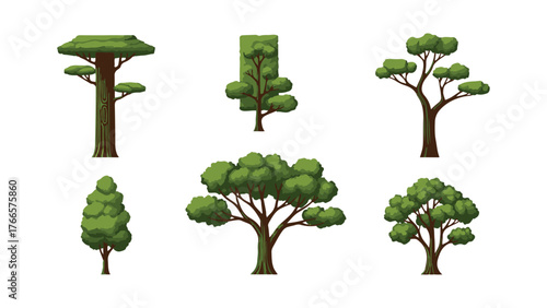 collection of trees