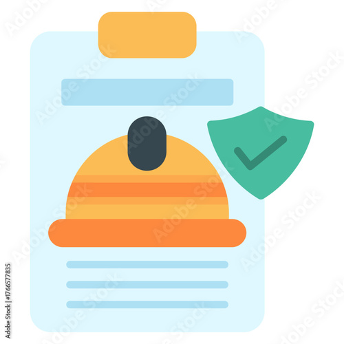 Labor Insurance Document Icon