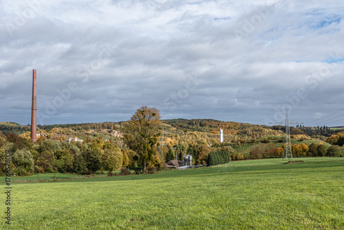 Natur und Industrie, wie im selbstverständlichen Einklang - Stolberg Rhld. 