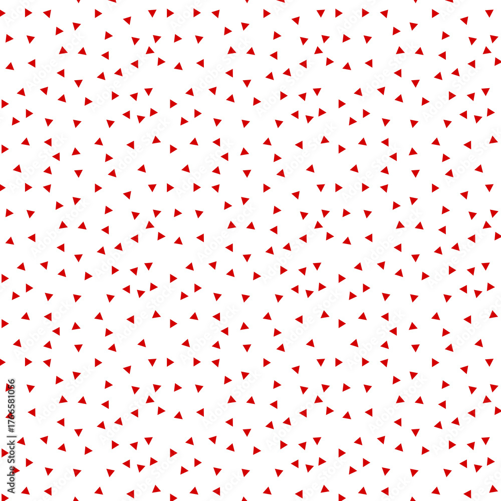 Fototapeta premium Seamless geometric pattern with triangles icon isolated on transparent background