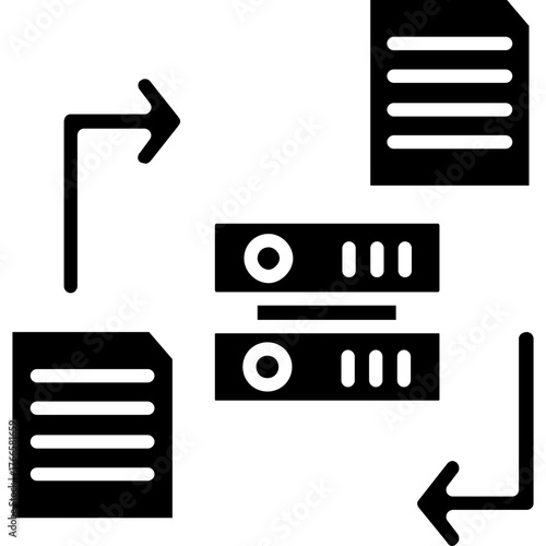 Data Transaction Icon