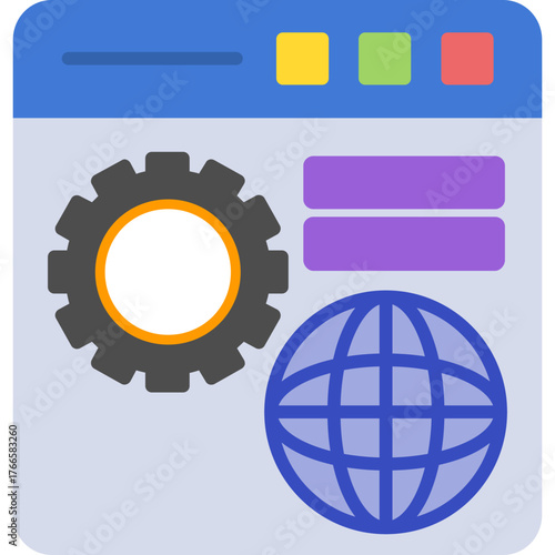 Web Hosting Services Icon