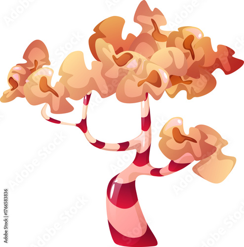 Candy Tree with Popcorn
