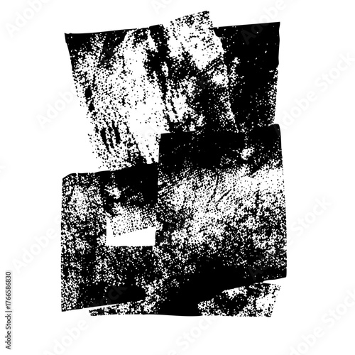 Abstract Shapes Compose Dynamic Texture in Modern Design