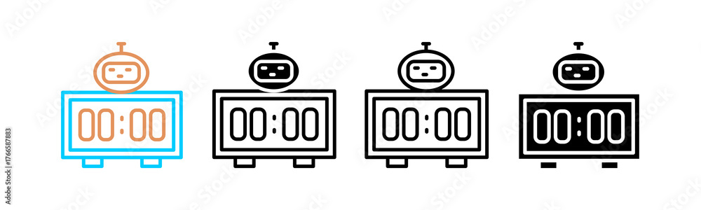 Obraz premium Digital Clock