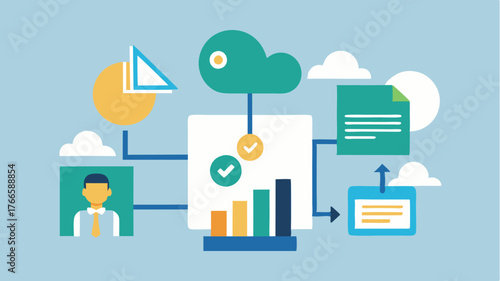 Infographics illustrating the reduction of processing times for permits and licenses due to the implementation of online applications.