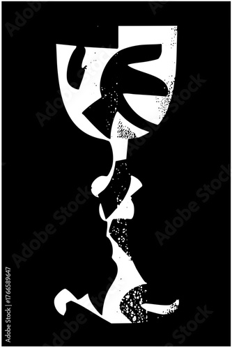 Faces Illusion Reveals Perception in Abstract Design