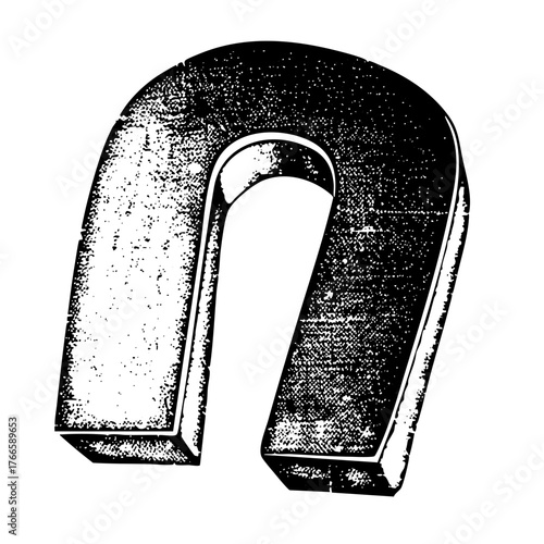 Horseshoe protects luck in a vintage setting