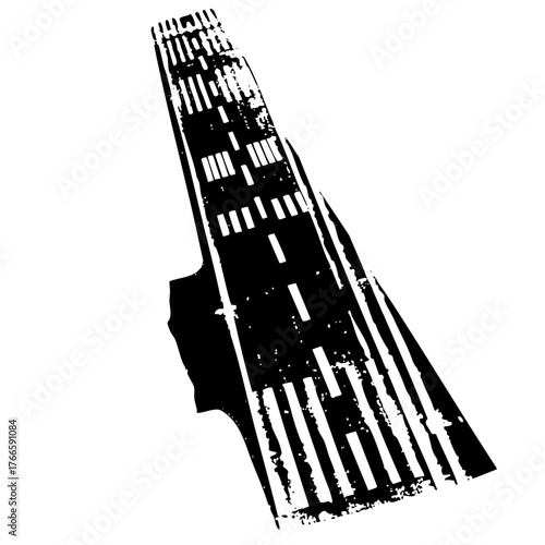 Aircraft carrier maneuvers at sea