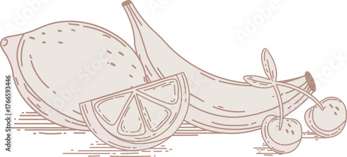 Fruits Sketch