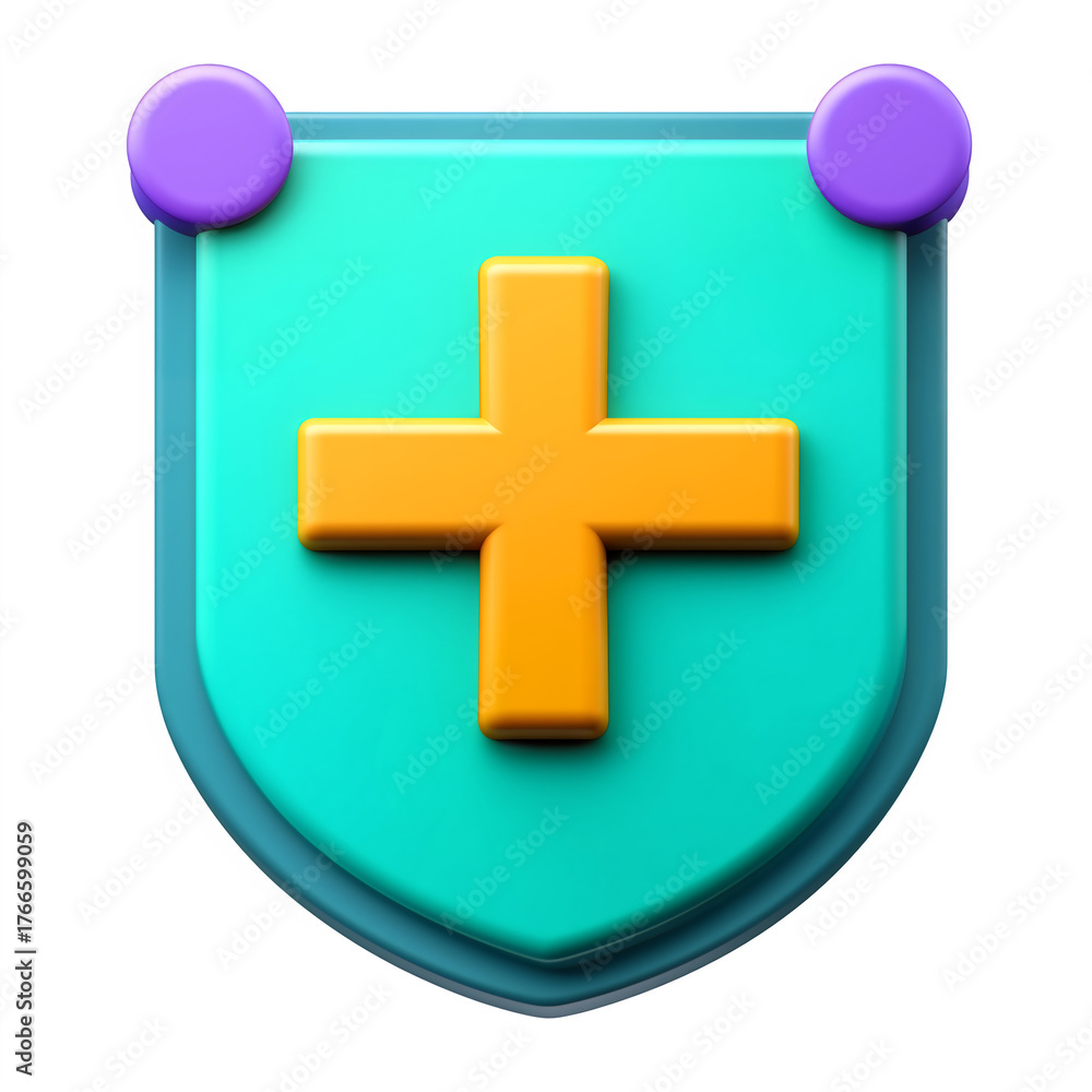 Obraz premium Health protection icon 