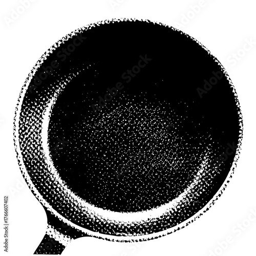 Frying pan texture in a kitchen