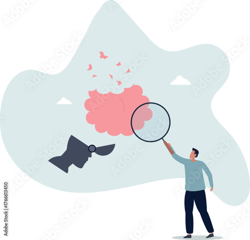 Amnesia losing memory, brain dementia, alzheimer disease, mental illness, thinking or remember disorder,life and employment of people.