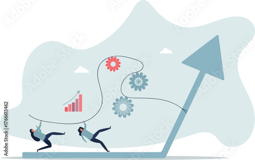 Teamwork performance effort for reaching best results.Pushing limits for huge progress development.life and employment of people.