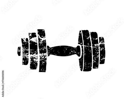 Dumbbell Illustrates Strength Training in Fitness