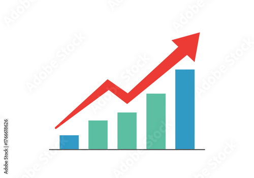 Free Download Investment Growth and Rising Economy Illustration - GFXLoad