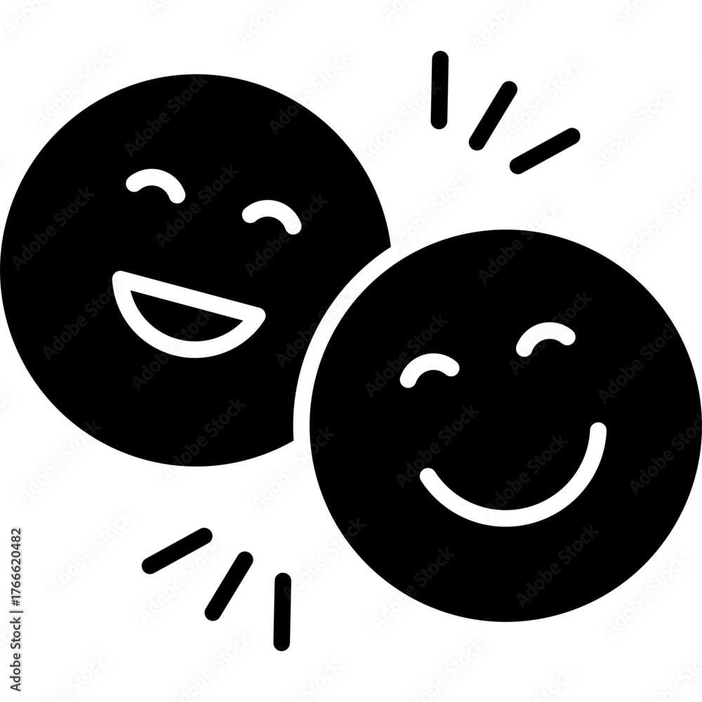 Fototapeta premium Smile Icon