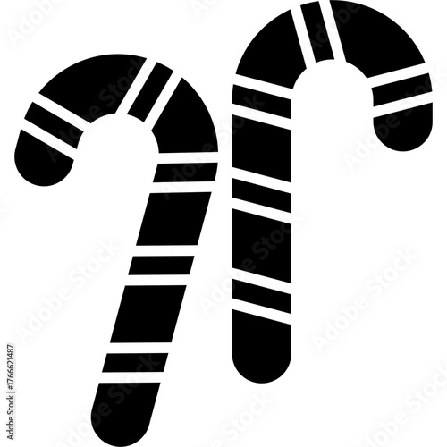Candy Cane Icon