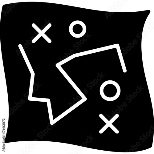 Treasure Map Icon