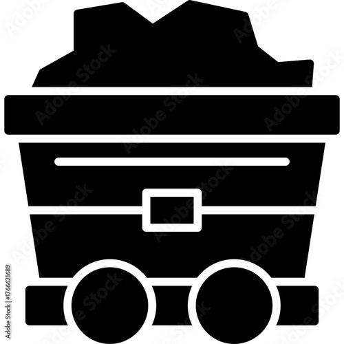 Mining Cart Icon