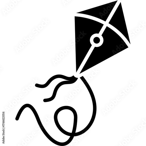 Flying Kite Icon