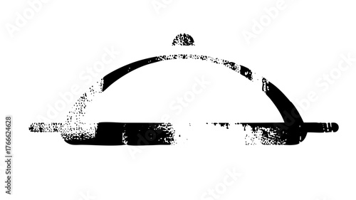 Food Cover Presents Culinary Service in a Restaurant