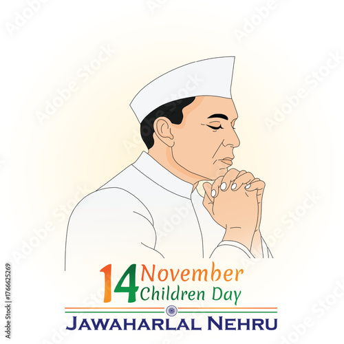  14 November birthday of Jawaharlal Nehru