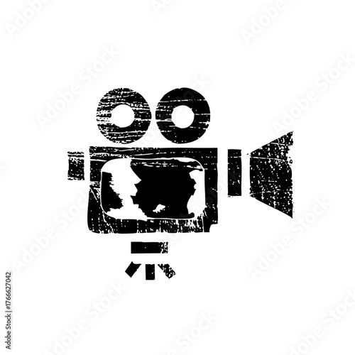 Vintage Camera Illustrates Retro Style in Film