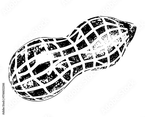 Shoe print reveals movement on pavement