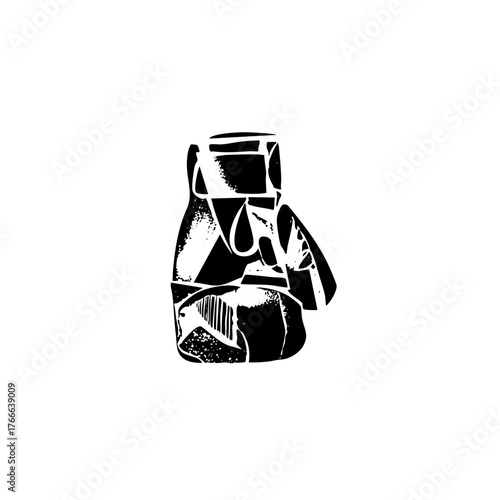 Ceramic Vase Abstract Design in Still Life