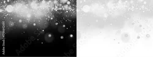 Png magic glitter card with golden glow sparkle light confetti party stardust white background. lamorous gold and silver sparkles create a magical, retro night atmosphere.