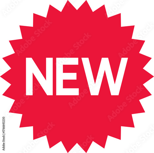 Stickers for New Arrival shop product tags, new labels or sale badges and banners. New sticker set, discount sticker, special price, advertising campaign, jagged starburst sticker icon, sale sticker.