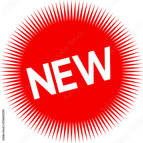 Stickers for New Arrival shop product tags, new labels or sale badges and banners. New sticker set, discount sticker, special price, advertising campaign, jagged starburst sticker icon, sale sticker.