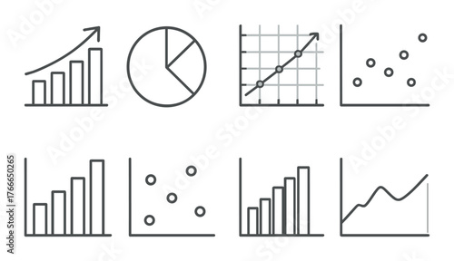 Abstract financial graphs with global data trends on a metallic background