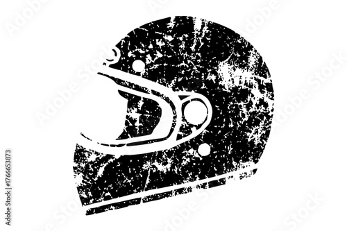 Football Helmet Grit in Stadium