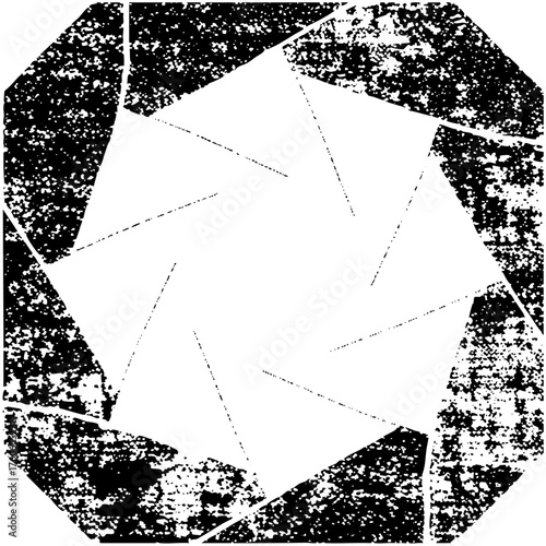 Camera aperture opens to reveal light, texture