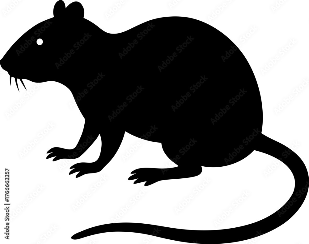 Obraz premium Vector illustration of a mouse