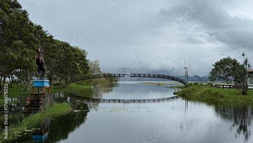 bridge over the river