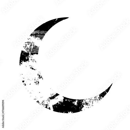 Abstract Shape Forms Circular in Design