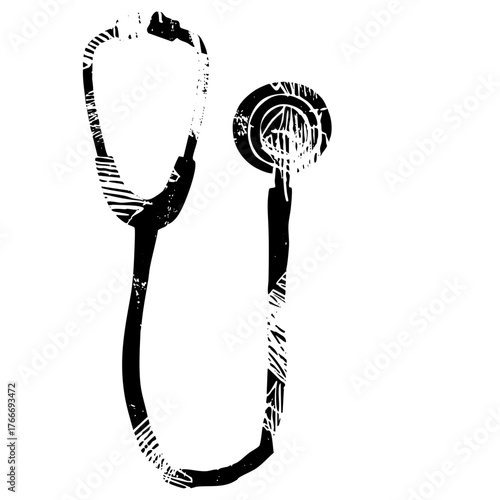 Stethoscope Illustrates Healthcare in a Medical Setting