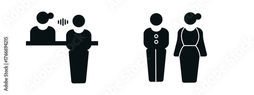 Communication and People Icons Interaction and Gender Representation
