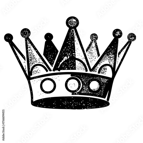 Crown Illustrates in a Symbolic Presentation