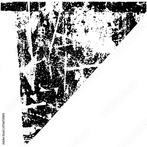 Grunge texture decay within abstract design