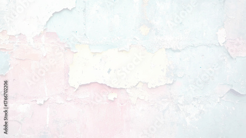 Grunge blue color concrete texture background for copy space