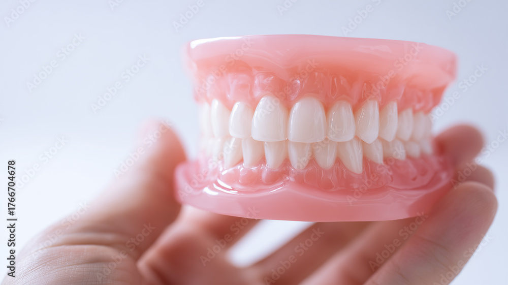 Fototapeta premium 歯科教育用のリアルな歯模型の様子