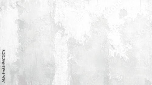 White rustic texture. Retro whitewashed surface of the old wall. Ancient structures. Grungy worn uneven painted plaster. Whiten the facade background